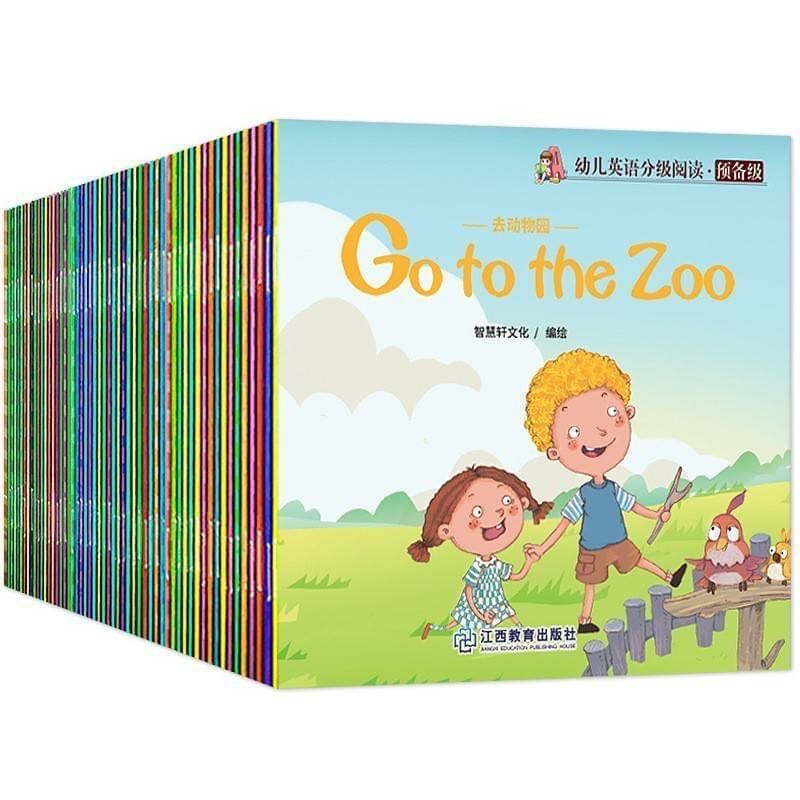 หนังสือหัดอ่านภาษาอังกฤษ 60 เล่ม ภาษาอังกฤษสำหรับเด็ก | Shopee Thailand