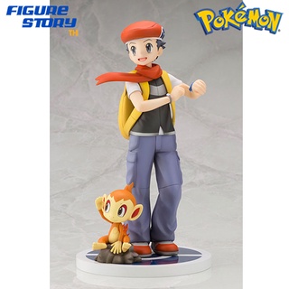*Pre-Order*(จอง) ARTFX J "Pokemon" Series Lucas with Chimchar 1/8 (Kotobukiya) (โมเดล)(ของแท้)(ล๊อต JP)
