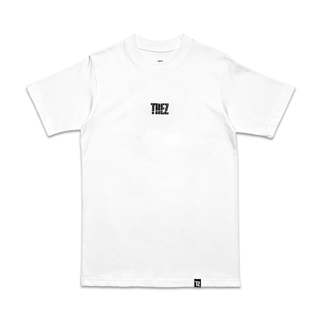 TZ worldwide TZ SPLIT AMBIGRAM TEE - WHITE