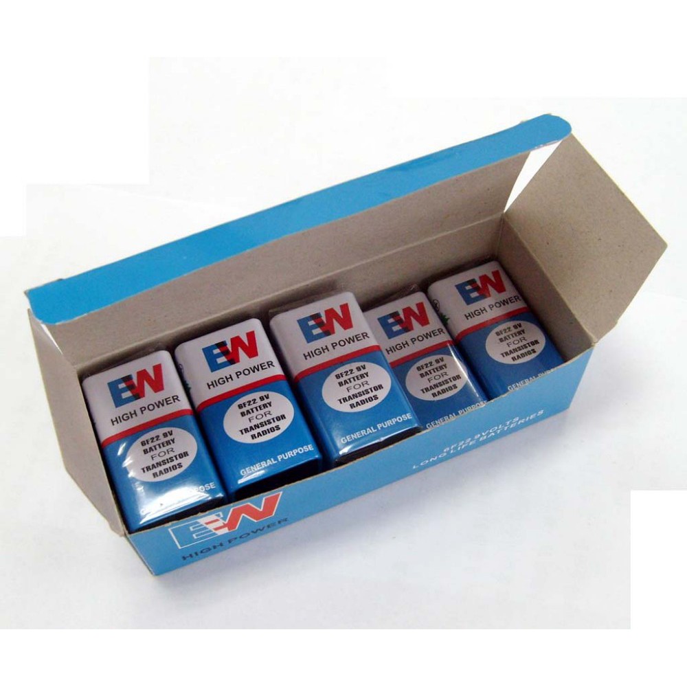 แบตเตอรี่ 9V HI-WATT