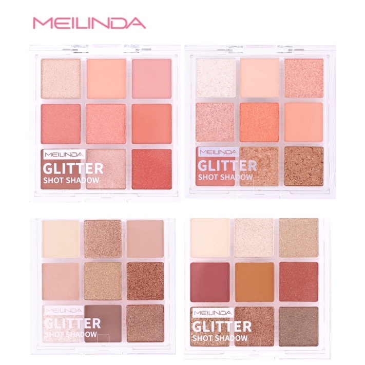 MEI LINDA Glitter Shot Shadow กลิตเตอร์ ช็อต แชโดว์ MC3108