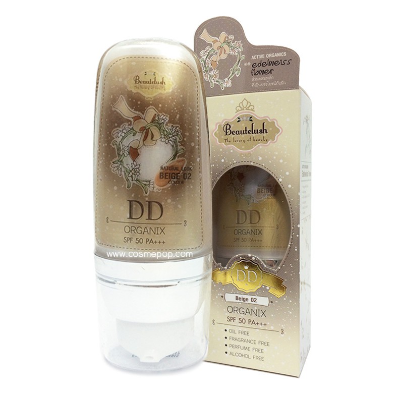 Beautelush Babyface DD cream Spf 50 pa+++ เบจ 02