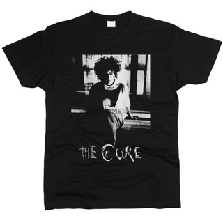 เสื้อยืดสีขาวเสื้อยืดแขนสั้นพิมพ์ลาย The Cure Robert Smith แฟชั่นสําหรับผู้ชายS-4XL