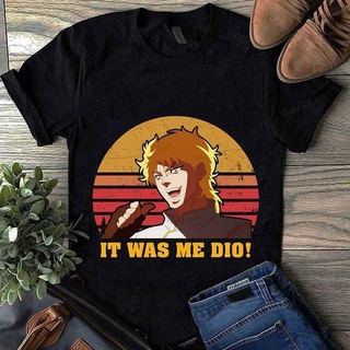 เสื้อยืด พิมพ์ลาย Dio Brando JojoS Bizarre Adventure It Was Me Dio สําหรับผู้ชาย 533671