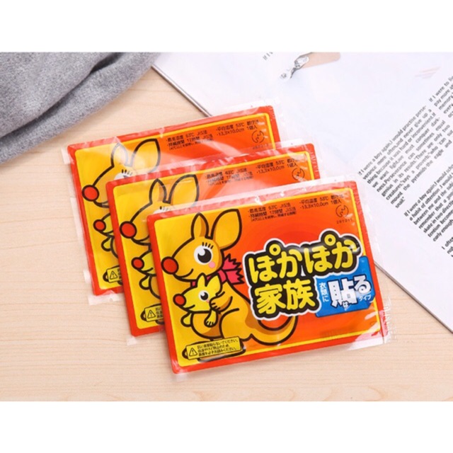 🔥Hot Pack🔥แผ่นร้อนกันหนาว แผ่นกันหนาว KAIRO ใช้สำหรับแปะตัวให้ความอุ่น
