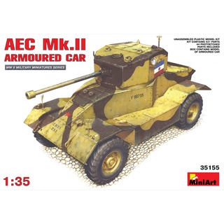 โมเดลประกอบ MiniArt 1/35 MI35155 AEC MK.II ARMOURED CAR