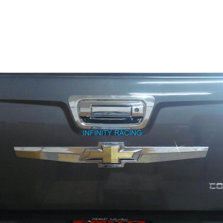 คิ้วฝาท้ายกระบะ (ครอบโลโก้) Chevrolet Colorado 2012