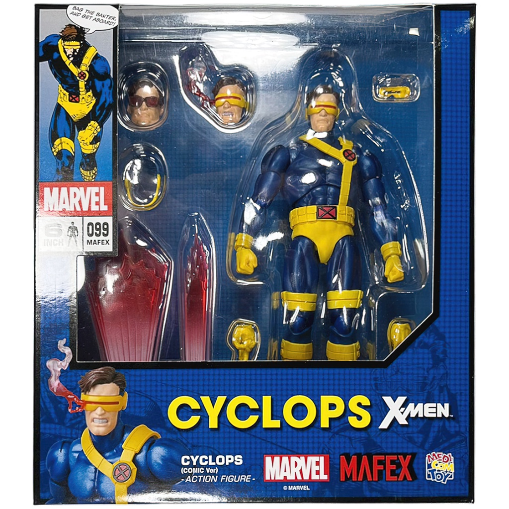 MAFEX (แท้) No.099 CYCLOPS (COMIC Ver.) - X-MEN - _medos