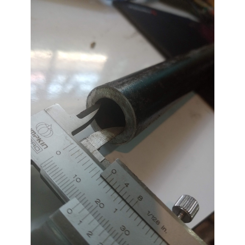 ท่อเหล็ก OD 25mm. ID 16mm. หนา 5.5 มิล ท่อกลมไร้ตะเข็บ(seamless pipe) โตนอก 25 มม ตัด เจาะ เชื่อม OD