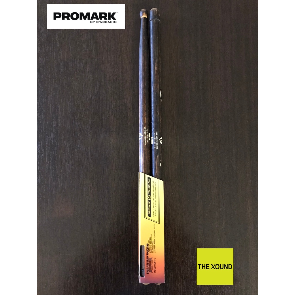 PROMARK TXDCBYOSW-FG BYOS Firegrain Marching Snare Sticks ไม้กลองสแนร์มาร์ชชิ่ง