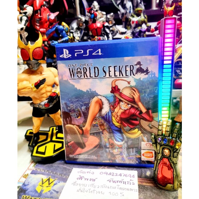 one piece world seeker PS4และPs5ได้💥โซน 3 เอเชียแท้ๆ💯สินค้ามือสอง🥈คุณภาพดี📸ถ่ายจากสินค้าจริงตรงปกแน่