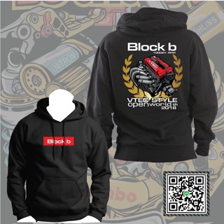 เสื้อฮู้ด เสื้อกันหนาวลายBlock B