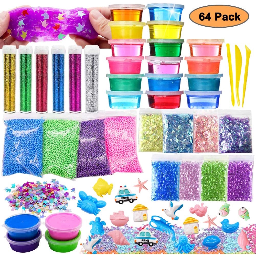 Craftbud Slime Kit Diy For Girls Boys Kids Arts Crafts Toys Slime