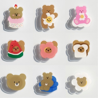 【Korean Grip Tok】 Cute BIg Phone Griptok Finger Holder Bracket Kickstand Made in Korea Seoul Style