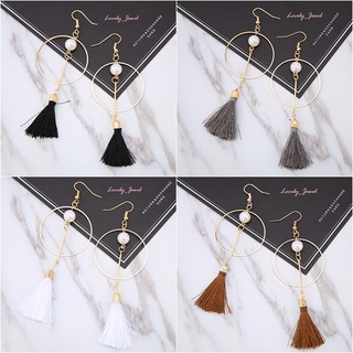 🔥🔥SALE🔥20.-🔥 ต่างหูเกาหลีห้อยพู่ยาว ---Korea earrings---