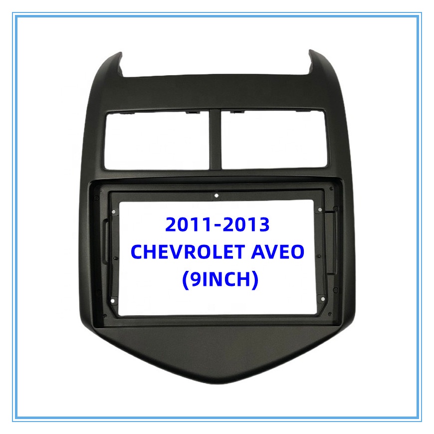 แผงวิทยุรถยนต์ Android สําหรับ Chevrolet Aveo 2011-2013 แผงควบคุม 9 นิ้ว
