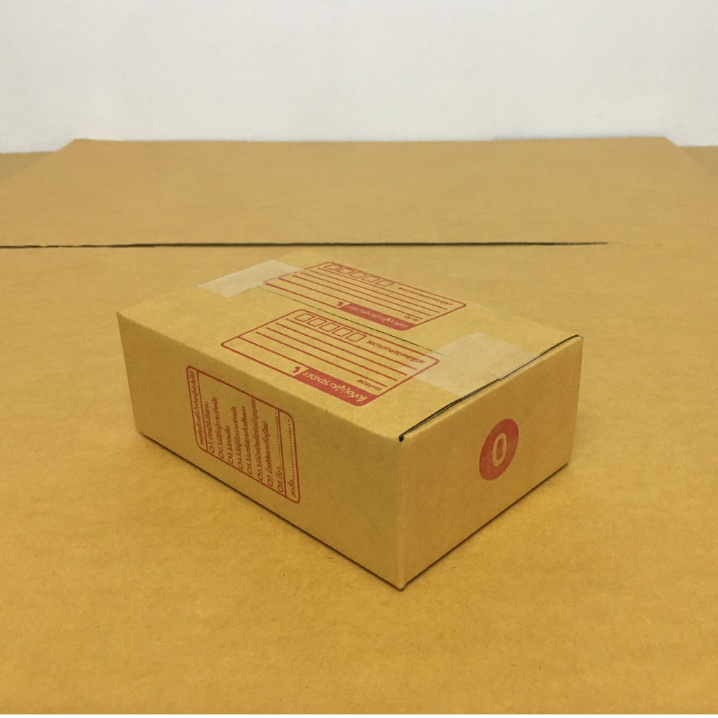 กล่องพัสดุ กล่องไปรษณีย์ ขนาด0 (แพ็ค 20 ใบ)