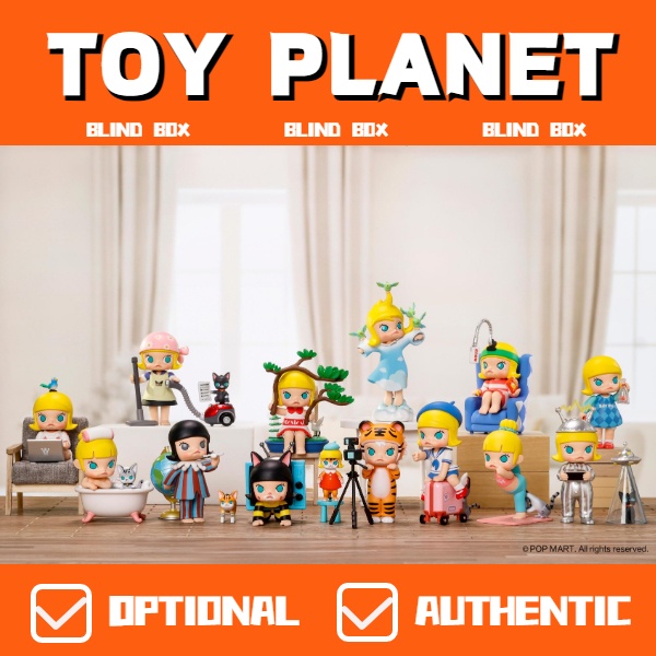 [TOY PLANET] ART TOY MOLLY วันน่าเบื่อกับตุ๊กตากล่องตาบอดซีรีส์มอลลี่ของขวัญน่ารัก