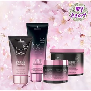 Schwarzkopf BC Fibre Force Fortifying Shampoo/Sealer/Mask/Cream สำหรับผมแห้งเสีย ผ่านเคมีซ้ำซ้อน