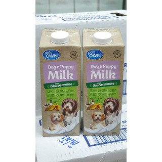 Pets Own Puppy Milk 1000ML นมพร้อมดื่มสำหรับลูกสุนัขและลูกแมว