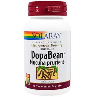 Solaray, DopaBean, Mucuna Pruriens, 60 Veggie Caps