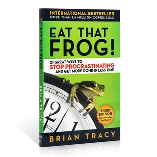 Eat That Frog หนังสือการจัดการเวลา ฝึกวางแผน 21 วิธี แบบคลาสสิก