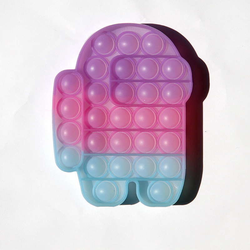 Pop It Desktop Uv Discolor ของเล่นซิลิโคนสําหรับเด็กเพื่อการศึกษา ...