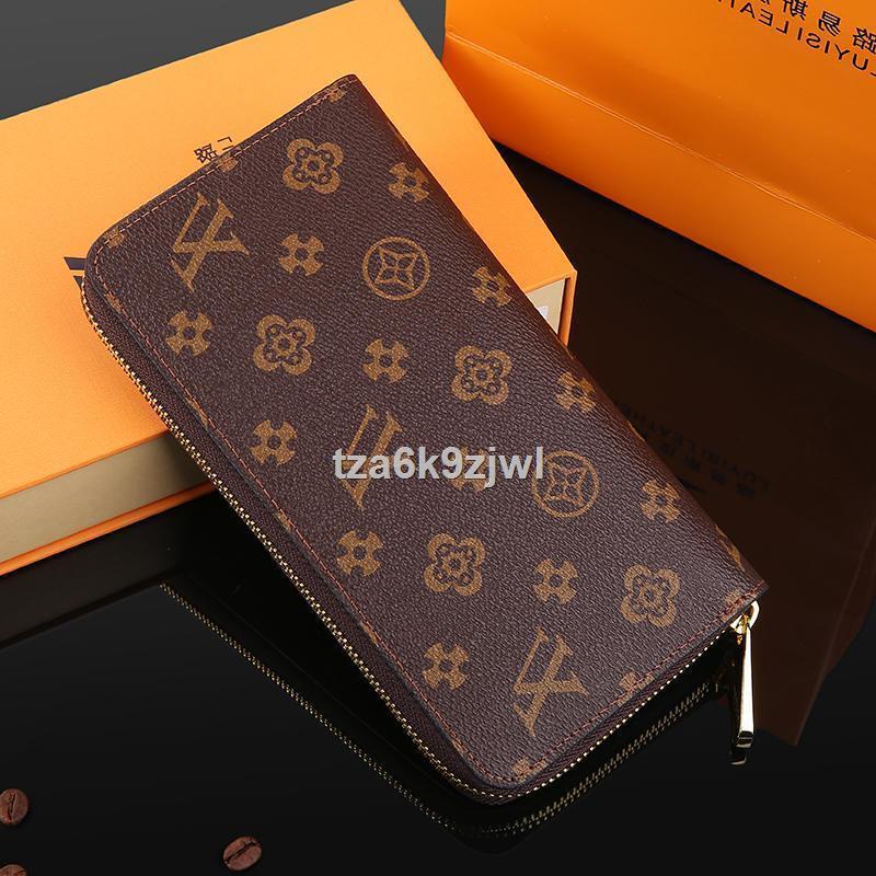 ขาย❡♀✒GU ZHI LV Wallet Men s Leather Clutch Fashion Wallet Casual Clutch Men s Wallet Leather Men s Bag
