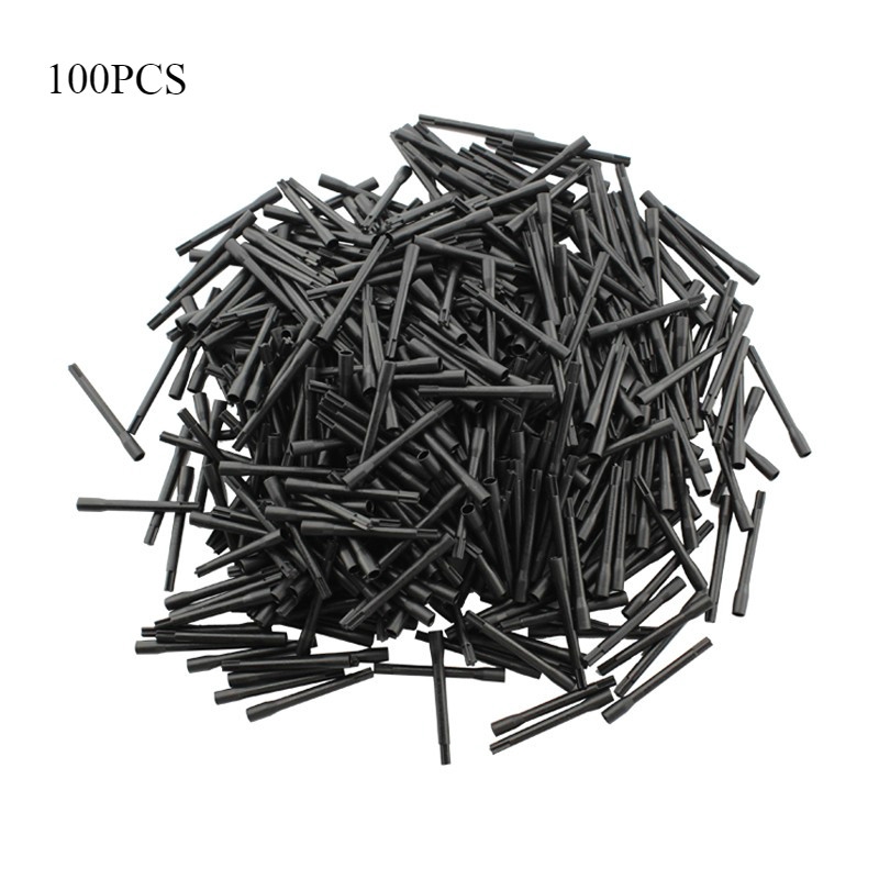 Shengyan สําหรับ Tattoo Ink Pigment Mixer Tattoo Mix Sticks Tattoo Pigment Ink Mixer 100pcs พลาสติกผ
