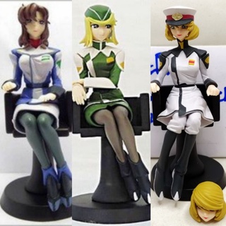 (แท้/มือ2) BANDAI GUNDAM Seed Destiny Heroines Figure vol.7,9 Murrue Ramius, Abby Windsor.Talia Gladys ทาเรีย กลาดิส