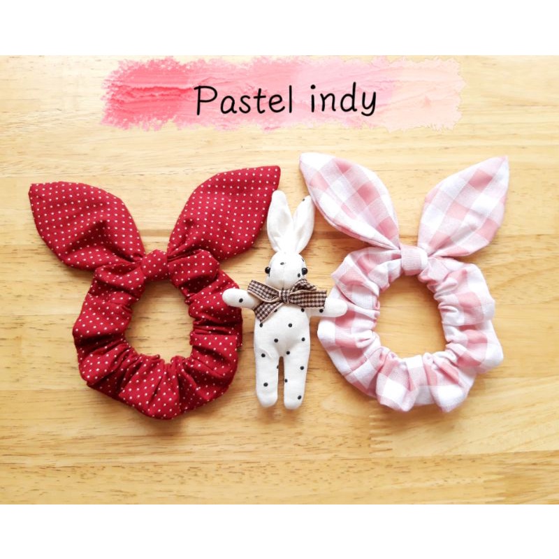 โบว์มัดผมหูกระต่าย งาน Handmade น่ารัก