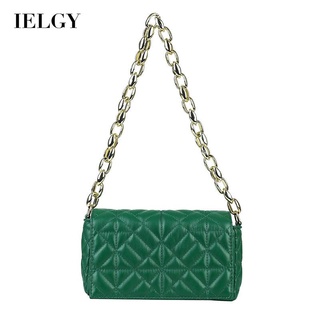 IELGY Fashion Simple Thick Chain One Shoulder Underarm Handbag