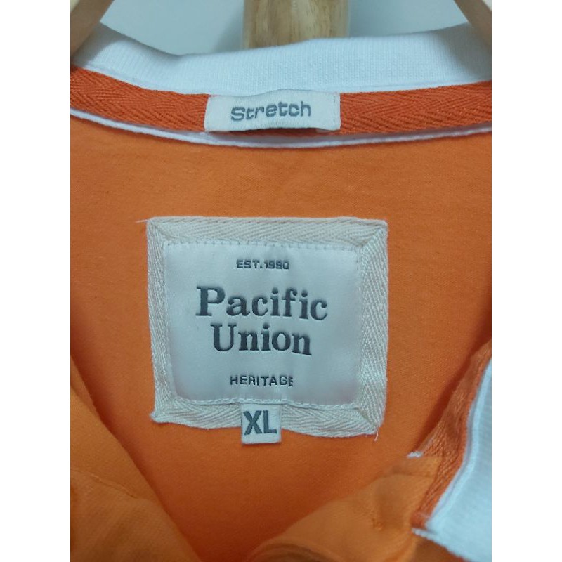 มือสอง เสื้อโปโล แบรนด์ Pacific Union แท้
