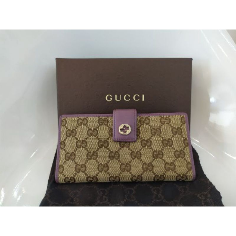 กระเป๋าสตางค์ Gucci lady wallet ของแท้