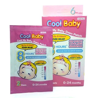 แผ่นแปะลดไข้ cool baby (แรกเกิด-2ปี)