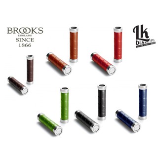 ปลอกแฮนด์ Brooks Slender Leather Grips 130/130mm