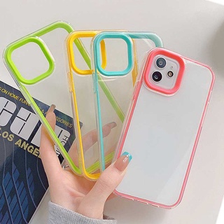 เคสโทรศัพท์มือถือแบบใส กันกระแทก สีมาการอง สําหรับ Xiaomi Mi 12 11 Lite 5G NE Redmi Note 11 Pro 10 5G Poco M3 Pro