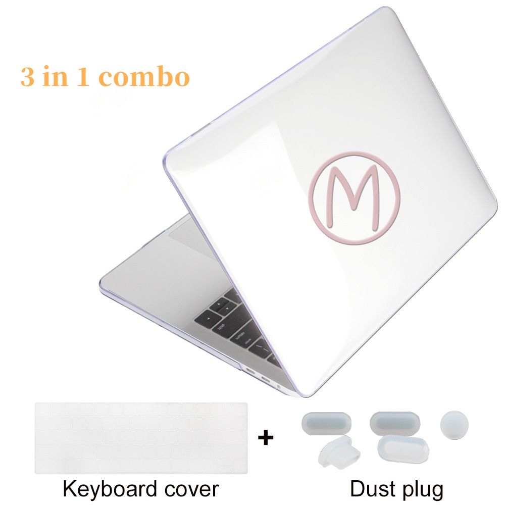 เคสแมคบุ๊ก Transparent case compatible for MacBook case 2024 M4 Pro 14 16 M3 2023 Air 15 A2941 M2 Pro 14 Pro 13 2021 Air 13 A1466 Pro A1708 Air A1706 A1989 A2159 Chip M1 A2337 Crystal Clear Hard Shell Laptop Case