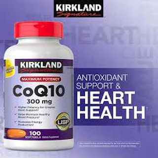 🔥🔥Kirkland CoQ10 300 mg 100 Softgels Exp.09/2024