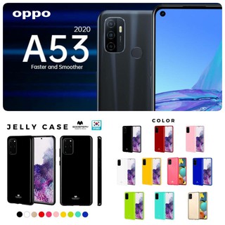 OPPO A53 MERCURY Goospery Jelly Premium TPU ฝาหลัง กันกระแทก แบรนด์เกาหลี (ของแท้100%)