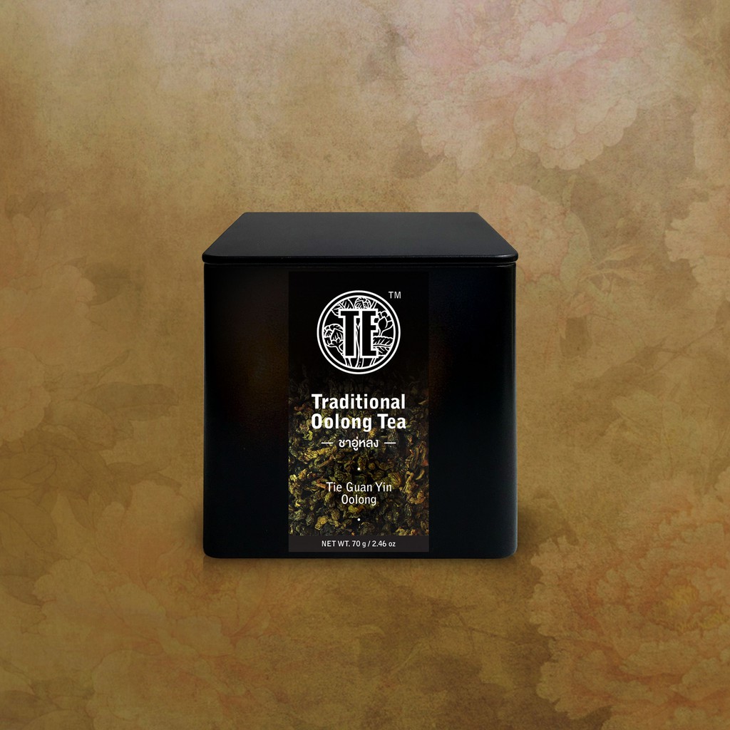TE Traditional Oolong Tea ชาอูหลงทิกวนอิม หอมกลิ่นแนวดอกไม้  หวานชุ่มคอ ไม่ฝาด  แบรนด์ ที