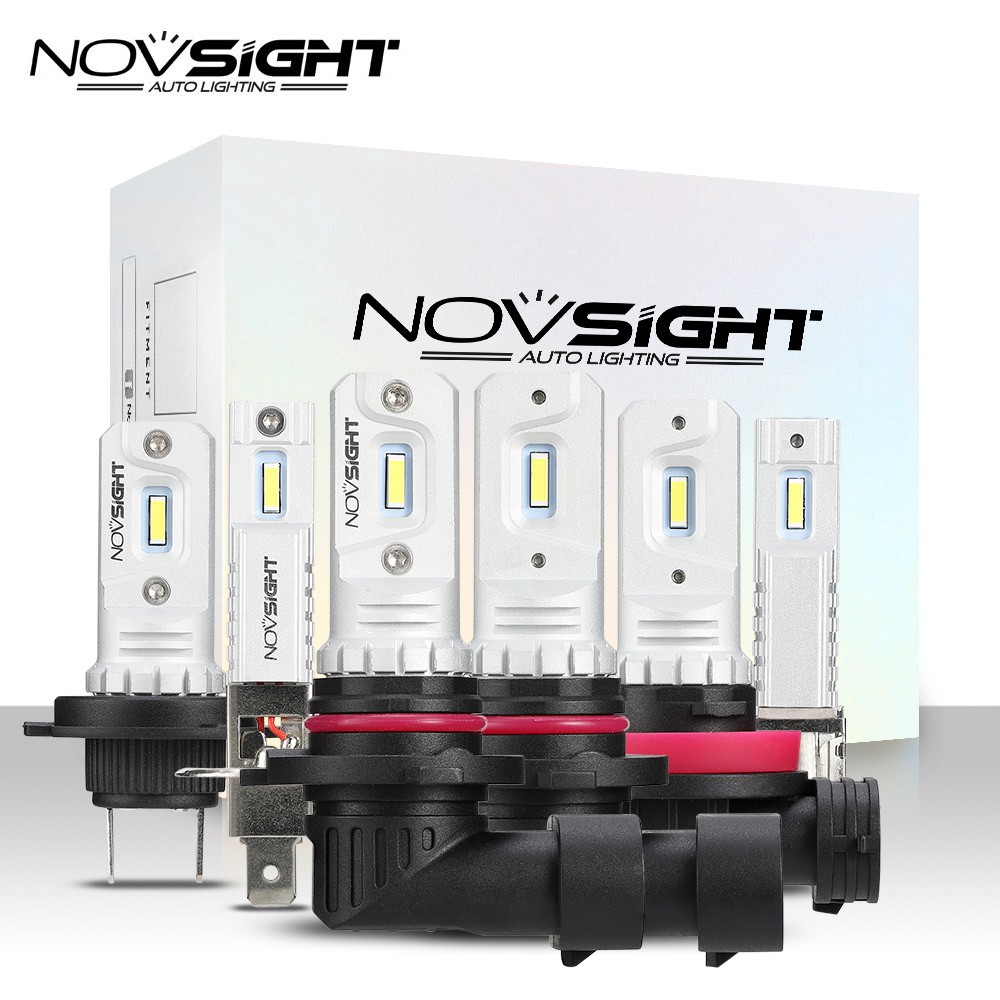Novsight หลอดไฟตัดหมอก Led F9 80 W 6000 K 9005/9006/H1/ H7/H11 คู่สําหรับรถยนต์