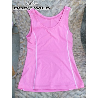 เสื้อกีฬาแอโรบิค BODY WILD ออกกำลังกาย