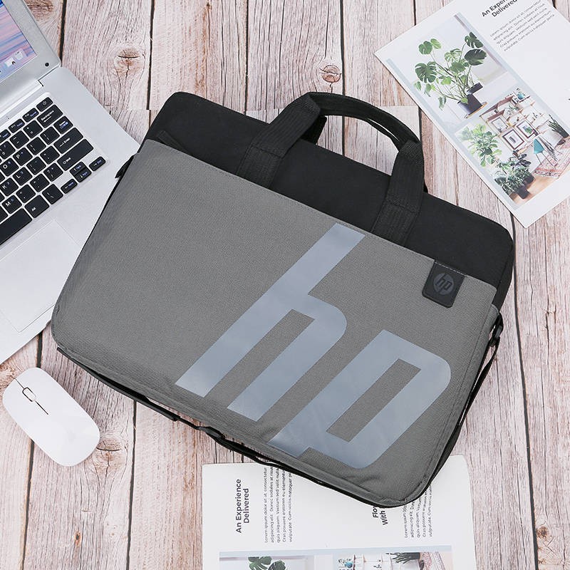 🔥 ซองแมคบุ๊ค  🔥 กระเป๋าแล็ปท็อป กระเป๋าโน๊ตบุ๊ค HP / HP 14 / 15.6 นิ้ว Lenovo Dell Hua Shuji ไหล่ธุร