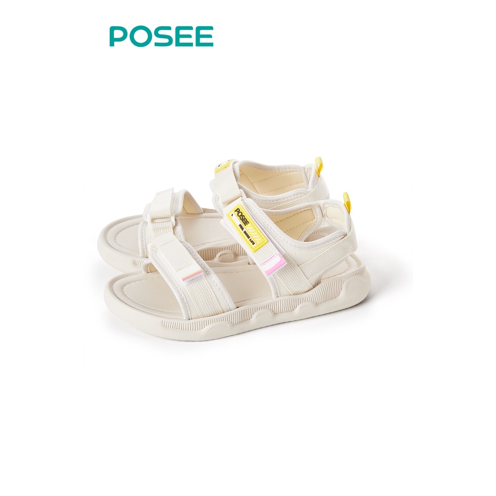 Posee2022 Velcro รองเท้าแตะสไตล์เกาหลี นุ่มและสะดวกสบายสําหรับผู้หญิง #1