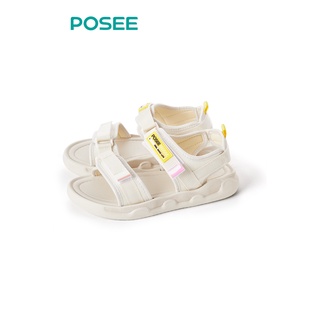 Posee2022 Velcro รองเท้าแตะสไตล์เกาหลี นุ่มและสะดวกสบายสําหรับผู้หญิง