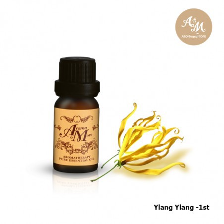 Aroma&More Ylang Ylang 1st Essential Oil 100% / น้ำมันหอมระเหยดอกกระดังงา 1st 100% Madagascar 5/10/30ML