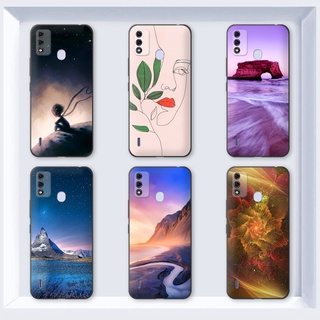 เคส Itel A48 ปลอกโทรศัพท์ TPU อ่อนเคสโทรศัพท์สีสันสดใส