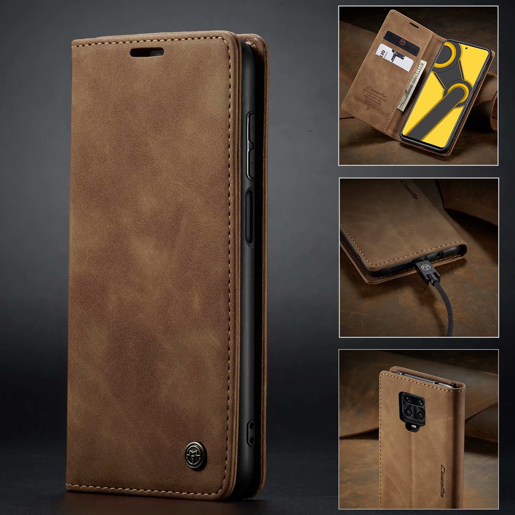 Xiaomi Redmi Note 9s Note 9 Pro Note 8 Pro K20 Pro Mi Note 10 Pro Flip Wallet Magnetic PU Leather Ca