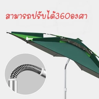 ร่มตกปลา (ชิงหลิว) กันแสง UV กันแดดกันฝน ปรับได้360องศา ร่ม ระบายอากาศได้ *สินค้าพร้อมส่ง*